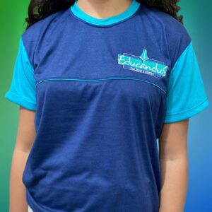 Camisa Meia Manga Educação Infantil Fundamental 1- Educandus (ADULTO)