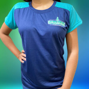 Camisa Meia Manga fundamental 2 e Ensino Médio ( ADULTO)
